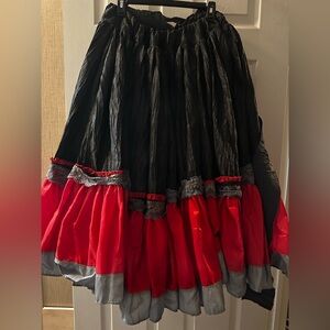 Renaissance festival saloon girl skirt. Custom made!